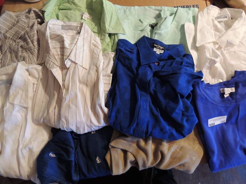 lot 100 image: Womens Shirts, Tops, Blouses (Cold...