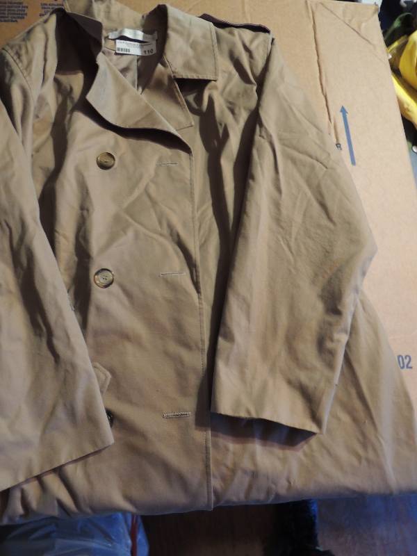 lot 110 image: Womans coat Gerard McCann tan size...
