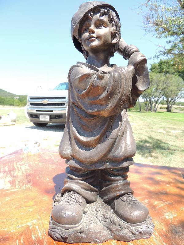 lot 157 image: Little Boy ready to play baseball...