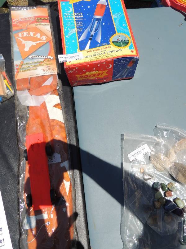 lot 182 image: Meteor Rocket powered by baking sod...