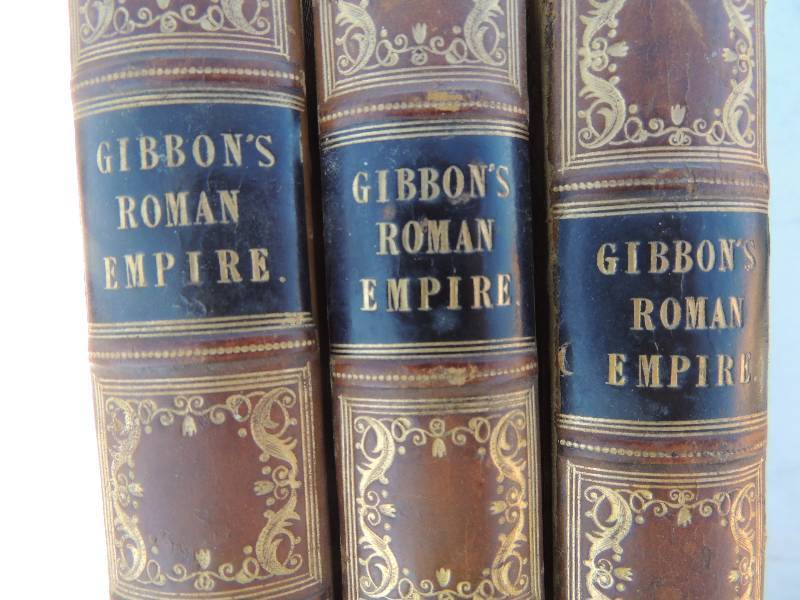 lot 219 image: Gibbons Roman Empire vol. 5,6,7 - ...