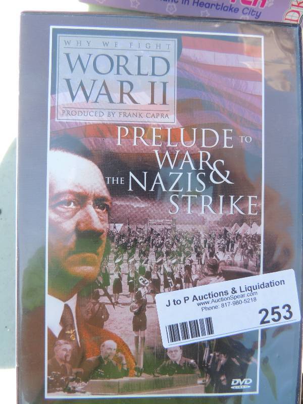 lot 253 image: WWII DVD x 4...