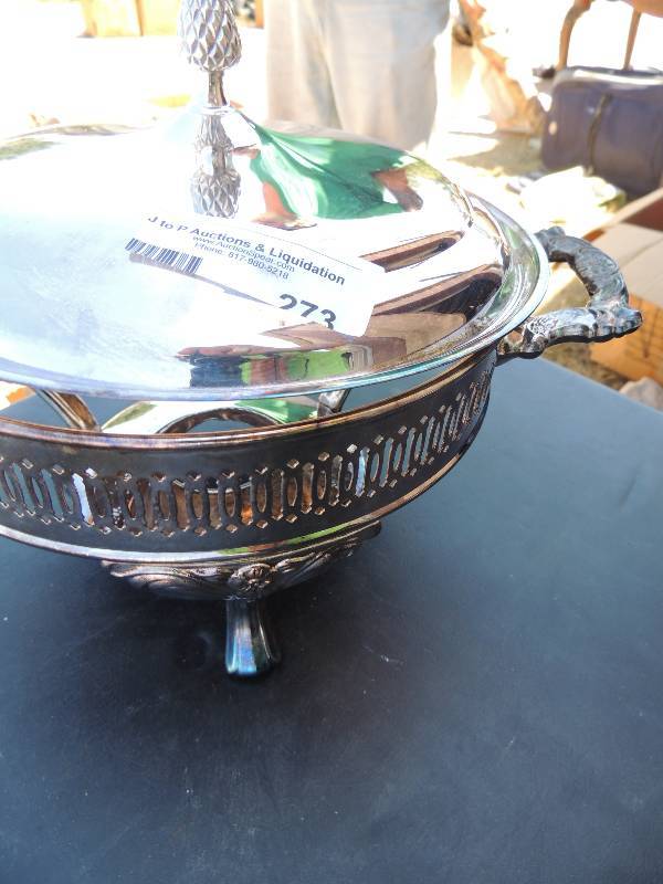 lot 273 image: Chafing dish...