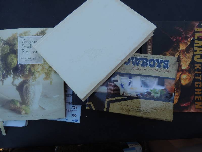lot 282 image: 5 cookbooks - INCL DALLAS COWBOYS, ...