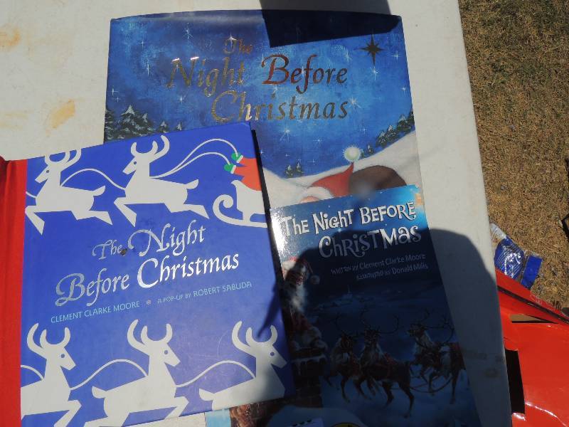 lot 342 image: Christmas Time story book  (QTY 3) ...