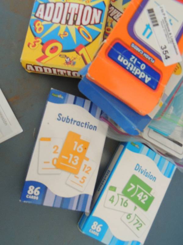 lot 354 image: Phonics learning books including ca...