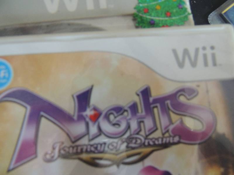 lot 367 image: Wii games- Nights, Lost and Blue, K...