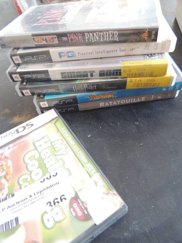 lot 366 image: Nintendo DS game (health food) , PS...
