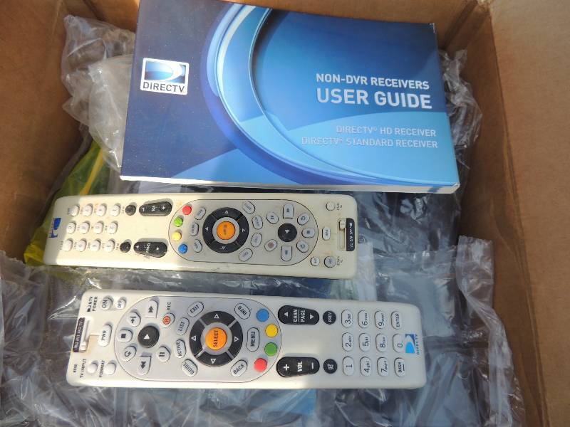 lot 380 image: Direct TV box with remote...