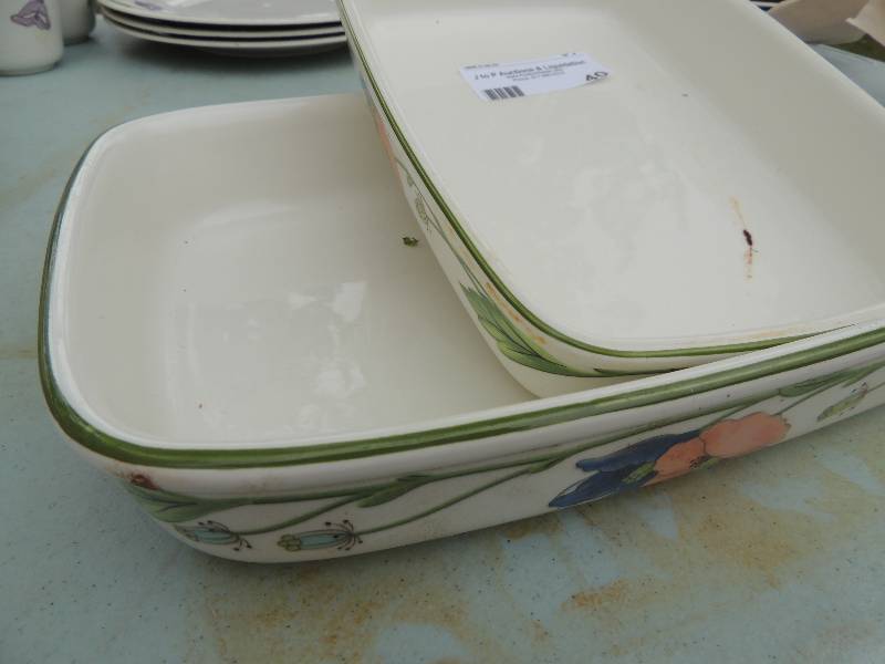 lot 40 image: Villeroy & Boch - 2 differently si...