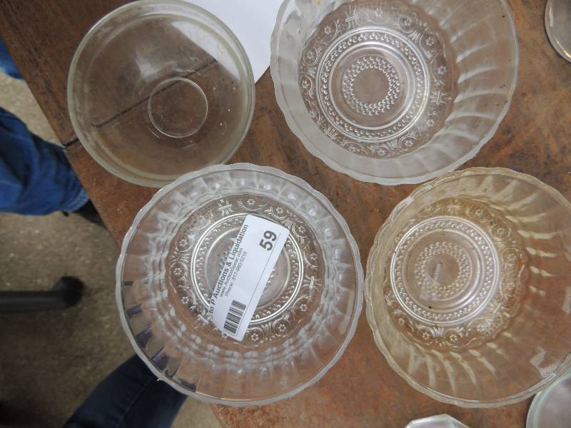 lot 59 image: 3 matching berry bowls and one othe...