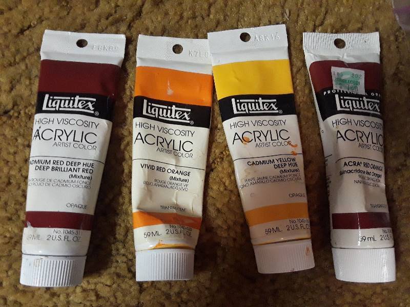 lot 302 image: Acrylic Paint - Liquitex High Visco...