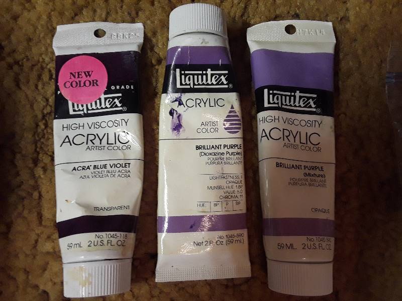 lot 307 image: Acrylic Paint - Liquitex High Visco...