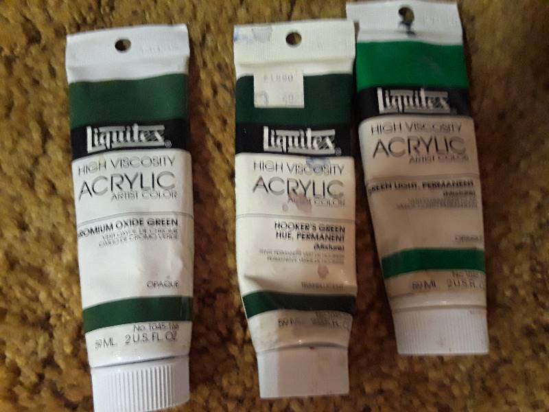 lot 309 image: Acrylic Paint - Liquitex High Visc...
