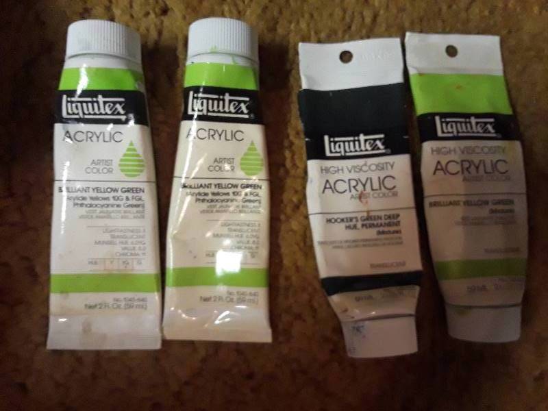 lot 310 image: Acrylic Paint - Liquitex High Visc...