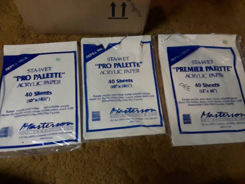 lot 330 image: Acrylic Paper - Premier Pallette Ac...