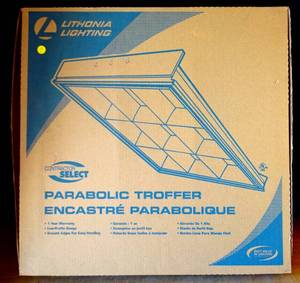 lot 7 image: NEWSEALED - LITHONIA 2X2 RECESSED PARABOLIC TROFFER $$