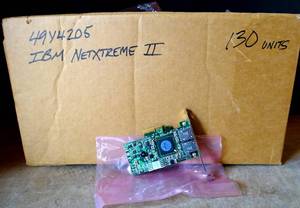 lot 8 image: BIG $ LOT - 49Y4205 IBM NetXtreme II 1000 Express Dual-Ports RJ-45 1Gbps 10Base-T100Base-TX1000Base-T Gigabit Ethernet PCI Express 2.0 x4 Network Adapter (130X$)