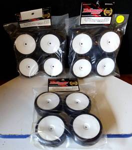 lot 22 image: NEWSEALED - MUCHMORE AT PMA32 Pre-Mounted (4) Glued Tires (3X$) $$$