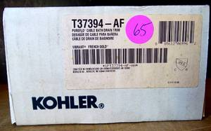 lot 65 image: KOHLER T37394-AF PUREFLO CABLE BATH DRAIN - SEE PIC IN LOT 61