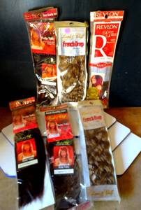 lot 86 image: ASSORTED LOT OF LORD & CLIFF AND REVLON YAKY HAIR EXTENSIONS