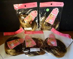 lot 90 image: LORD & CLIFF HAIR MAGIC - COLOR 24BT18 - LOT OF 5