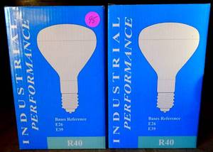lot 95 image: INDUSTRIAL PERFORMANCE R40 FLOOD LIGHTS - NIB LOT OF 2