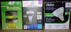 lot 110 image: ASSORTED FLOOD LIGHTS (3X$)