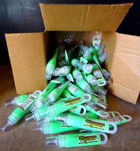 lot 123 image: BIG $ RESELLER LOT - Glominex Glow Paint 1 oz Tube (68x$)