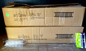 lot 135 image: CASE OF 12 (X2) - SE TC09N 16 Nylon Tube Cleaning Brush (1.5 Diameter) New,GUNS,Pipes, Etc. (2X$)