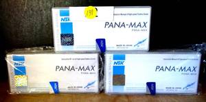 lot 139 image: NEWSEALED - NSK PANA MAX Dental High Speed Handpiece Push Turbine (3X$)