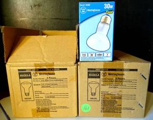 lot 161 image: CASE OF 6 - Westinghouse 94303-A R-20 FLOOD LIGHT 30W (30R20FL)