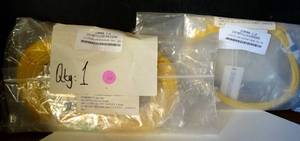 lot 166 image: Yellow SCAPC 1 X 2 Fiber Optic Splitter With 20 Meter G657A Fiber Cable & 1.6 Meter