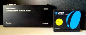 lot 167 image: HDMI SPLITTER SWITCH LOT AS SHOWN