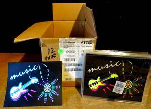 lot 190 image: ULTIMATE COOL - CG NOVELTIES LED SOUND ACTIVATED MUSIC PATCH (FOR DISPLAY OR T-SHIRTS VIA 2 WAY TAPE) EACH UNIT IS BATTERY POWERED WITH ADJUSTBLE SETTING - REACTS TO ANY SOUND (12X$)