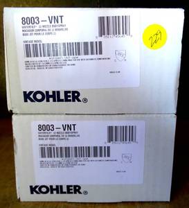 lot 229 image: BIG $ LOT - KOHLER WaterTile 22-Nozzle Body Sprayer in Vintage Nickel-K-8003-VNT (OVER $300 EACH) (2X$)