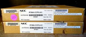 lot 233 image: NEC IP3NA-CCPU-A1 CCPU phone card with IP3WW-VMDB-B1 (NEW IN BOX) (2x$)