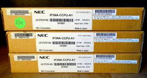 lot 234 image: NEC IP3NA-CCPU-A1 CCPU phone card with IP3WW-VMDB-B1 (NEW IN BOX) (3x$)