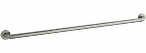 lot 251 image: KOHLER K-14566-BS Contemporary 48-Inch Grab Bar Brushed Stainless