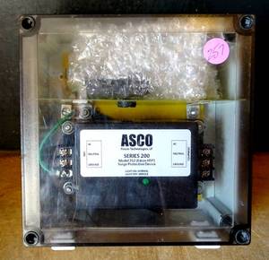 lot 257 image: ASCO 200 Series Model 265 Edco SHA Surge Protection Device