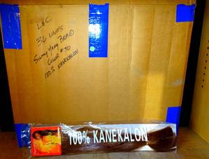 lot 276 image: BIG $ RESALE LOT - Lord & Cliff Silky Yaky Braid 100% Kanekalon Hand Braided Color 30 Tangle Free - (36X$)