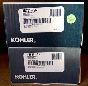 lot 282 image: NEWSEALED - KOHLER 45981-SN 72 AWAKEN RIBBON HOSE (2X$)