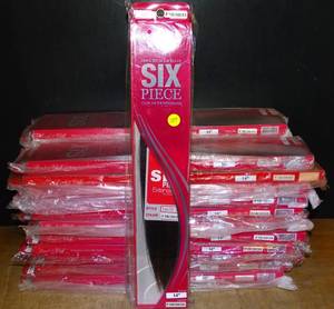lot 289 image: BIG $ LOT - Lord & Cliff Evita 100% Human Hair 6 piece Clip In Extension 14 (24X$) COLOR F1B3033