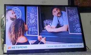 lot 24 image: SAMSUNG 32 LED TV DHO1 AS SHOWN.