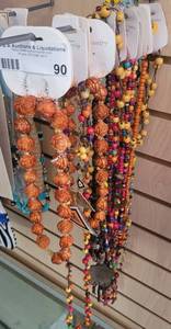 lot 90 image: NECKLACES IN COLOR & STYLE AS SHOWN.