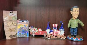 lot 108 image: ASSORTED ITEMS AS SHOWN.