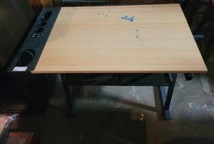 lot 135 image: ART  DRAFTING TABLE IN STYLE SHOWN.