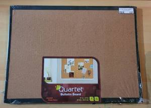 lot 137 image: NEW, QUARTET BULLETIN BOARD AS SHOWN.