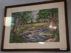 lot 149 image: FRAMED PRINT AS SHOWN.