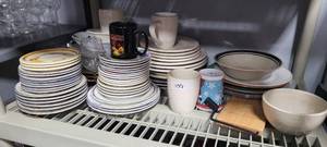 lot 248 image: LOT OF DISHES AND MORE AS SHOWN.